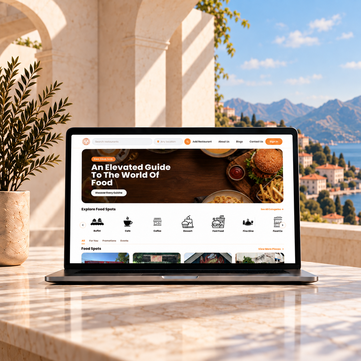 Foodir platform